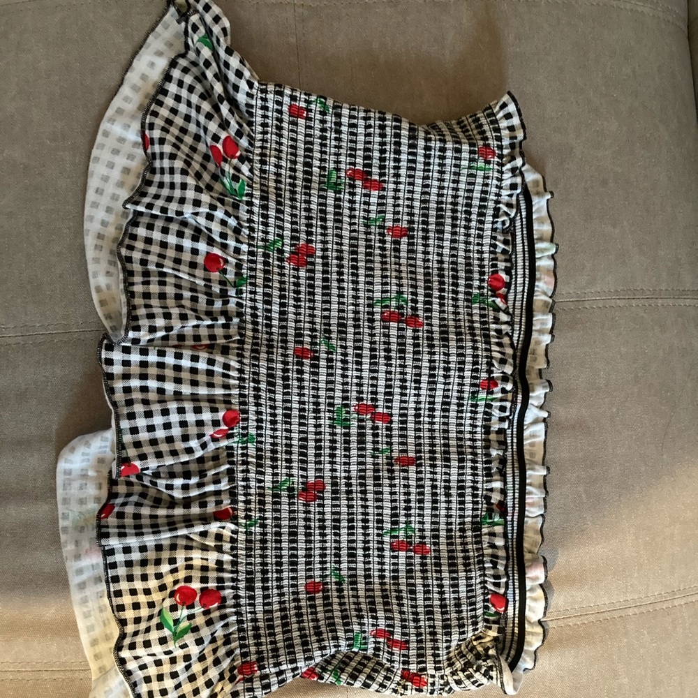 Cherry tube top
